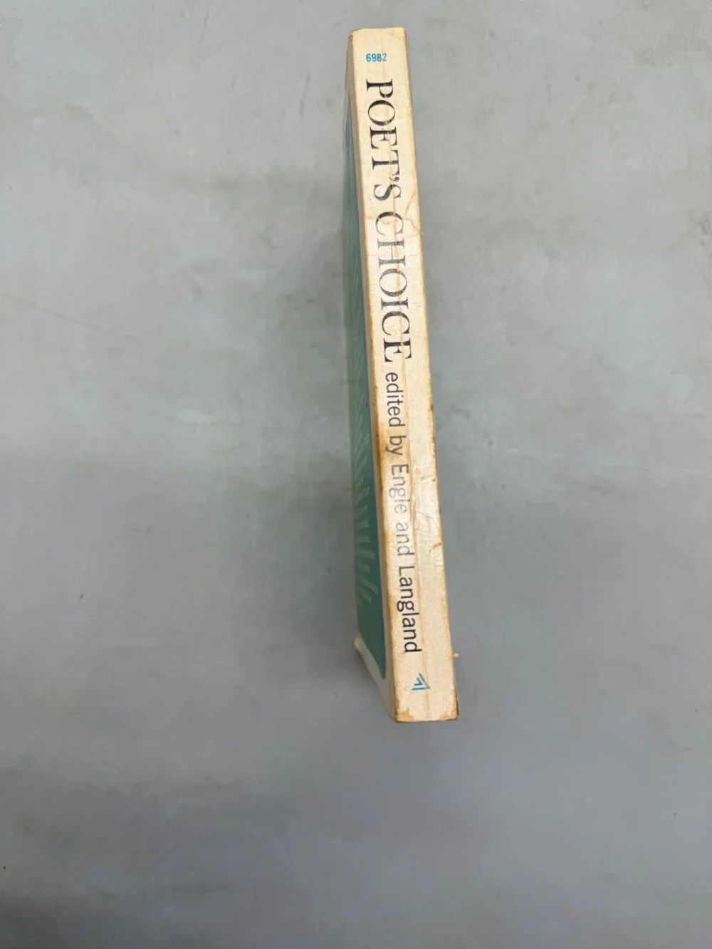 Vintage 1962 Poets Choice Literary Anthology By Engle Langland book English READ